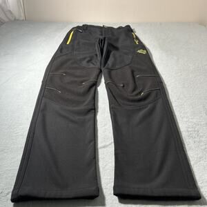 Singbring Windproof Waterproof Pants Womens Small 25x29 Fleece Lined Retro Knees